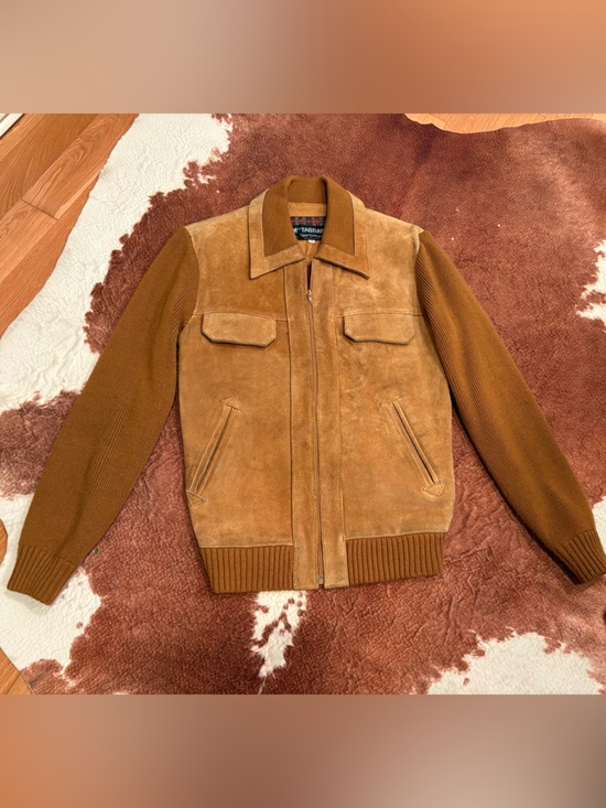 Other - 1970s suede sweater jacket western style